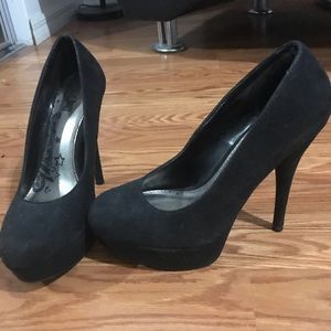 Black heels